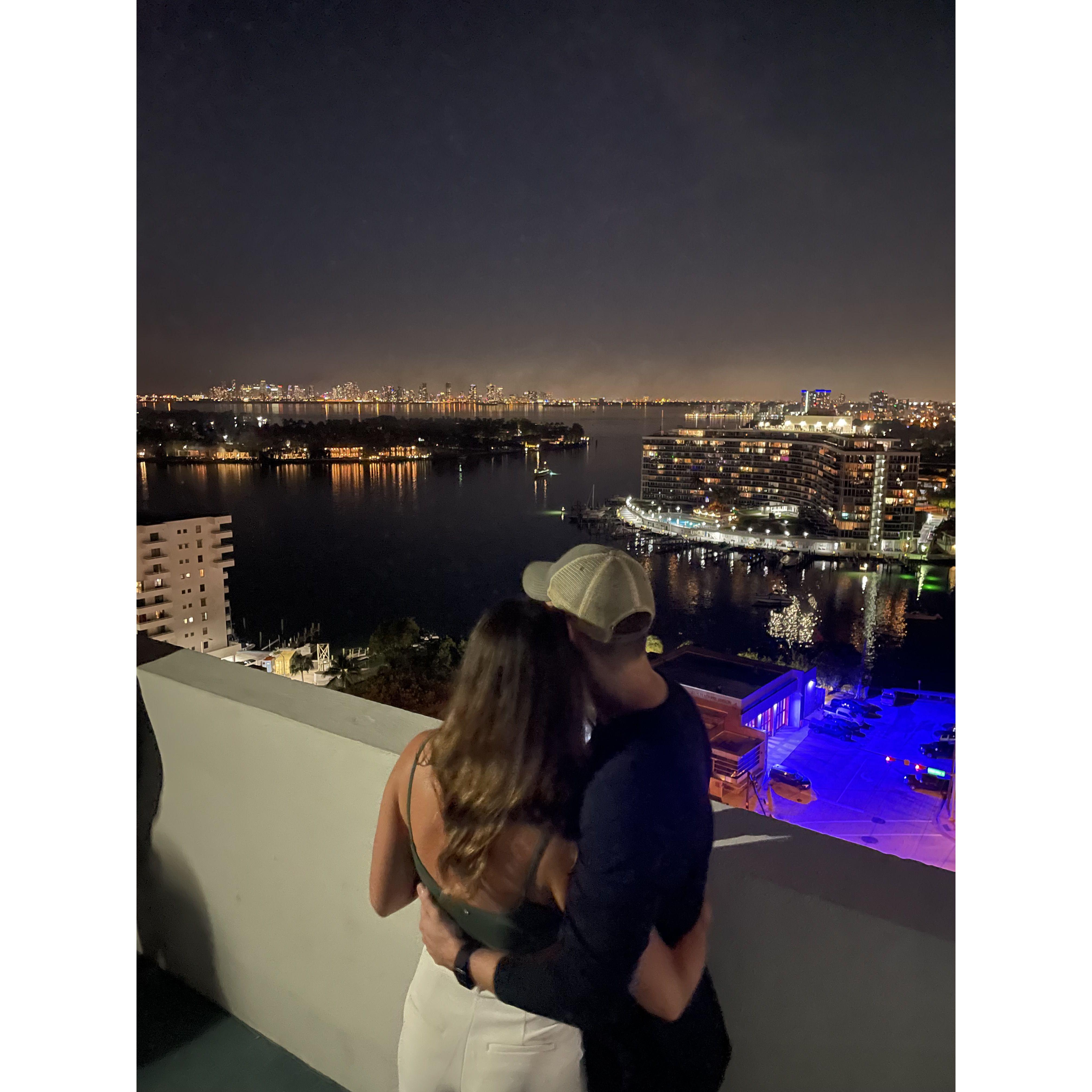 New Years Eve on our roof