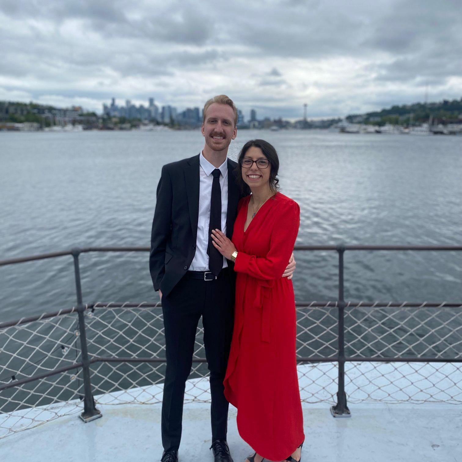 At a friend's wedding!