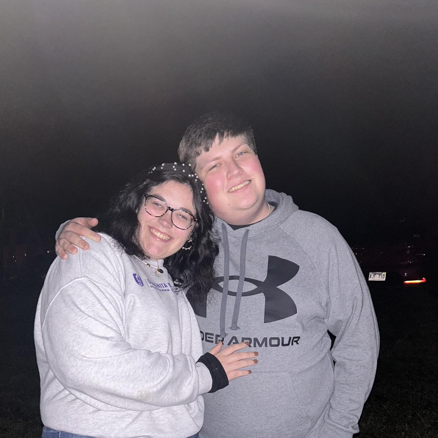 Bonfire with our friends!
