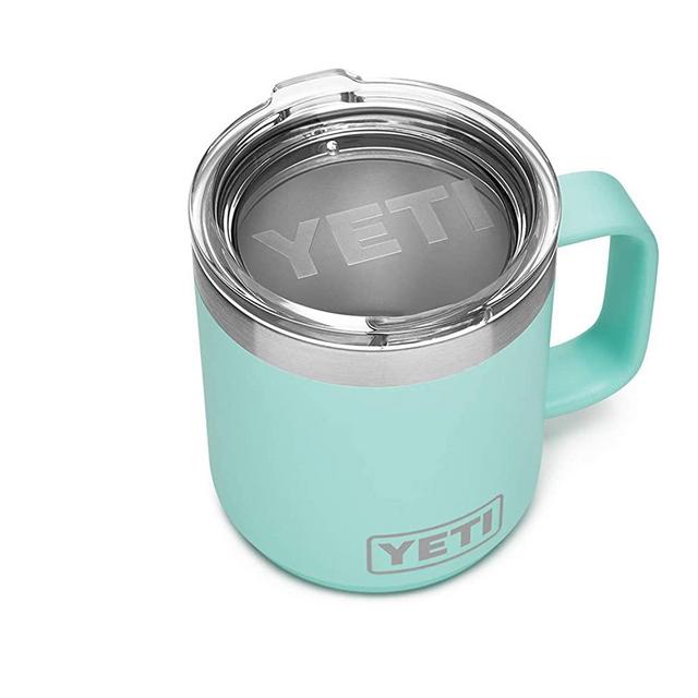YETI Rambler 10 oz Stackable Mug, Stainless Steel, Vacuum Insulated with Standard Lid