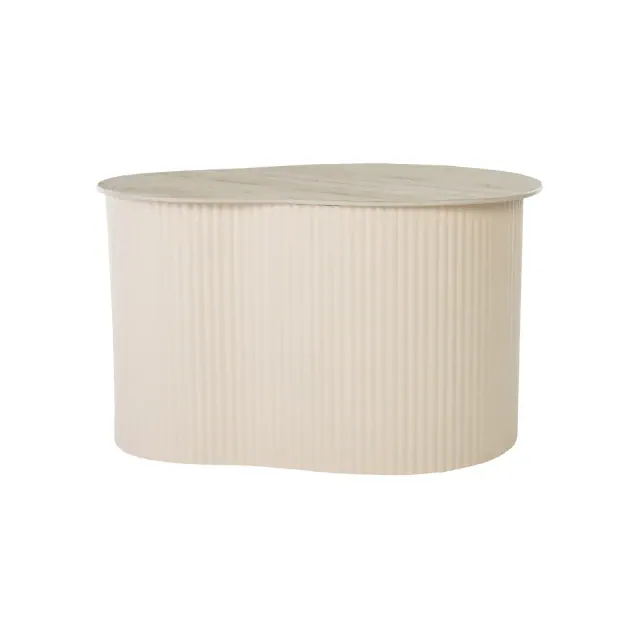 MTP Large Ceramic Side Table - ACC2909A - Beige Ceramic/Beige - Safavieh