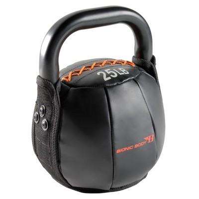 Bionic Body Soft Kettle Bell Sports - 25lb - Black