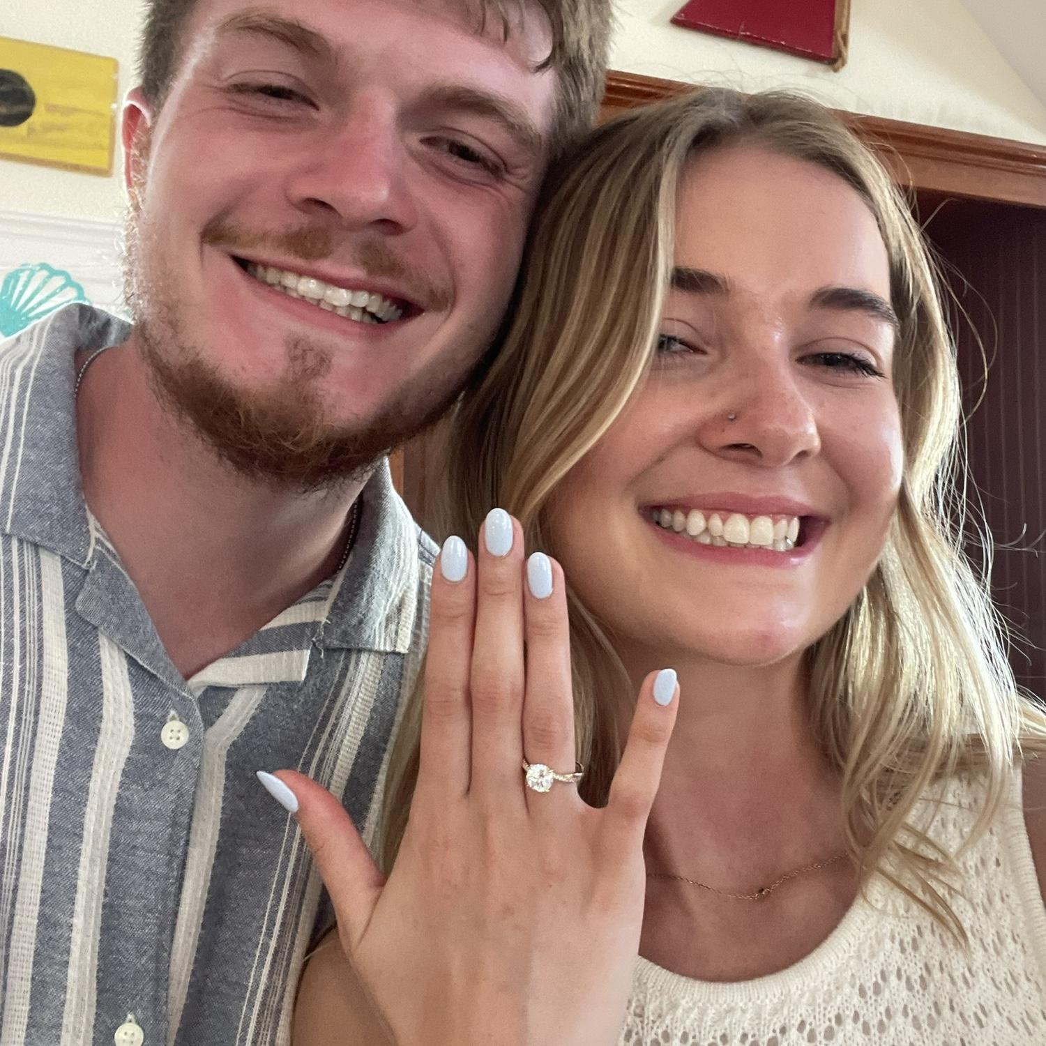 YAY HE PROPOSED