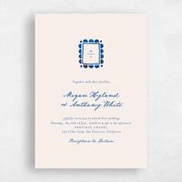 Beige Wedding Invitation - Fayvel Classic