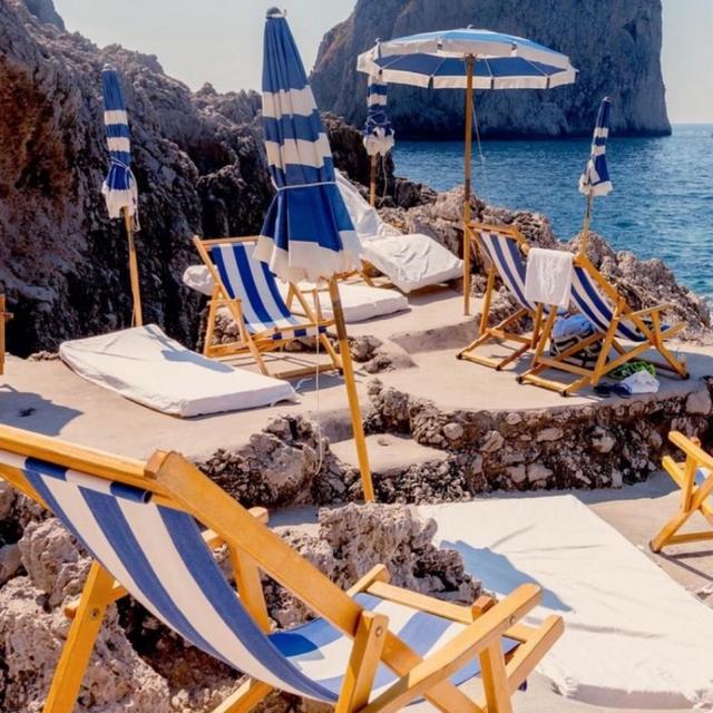 Beach Club in Capri