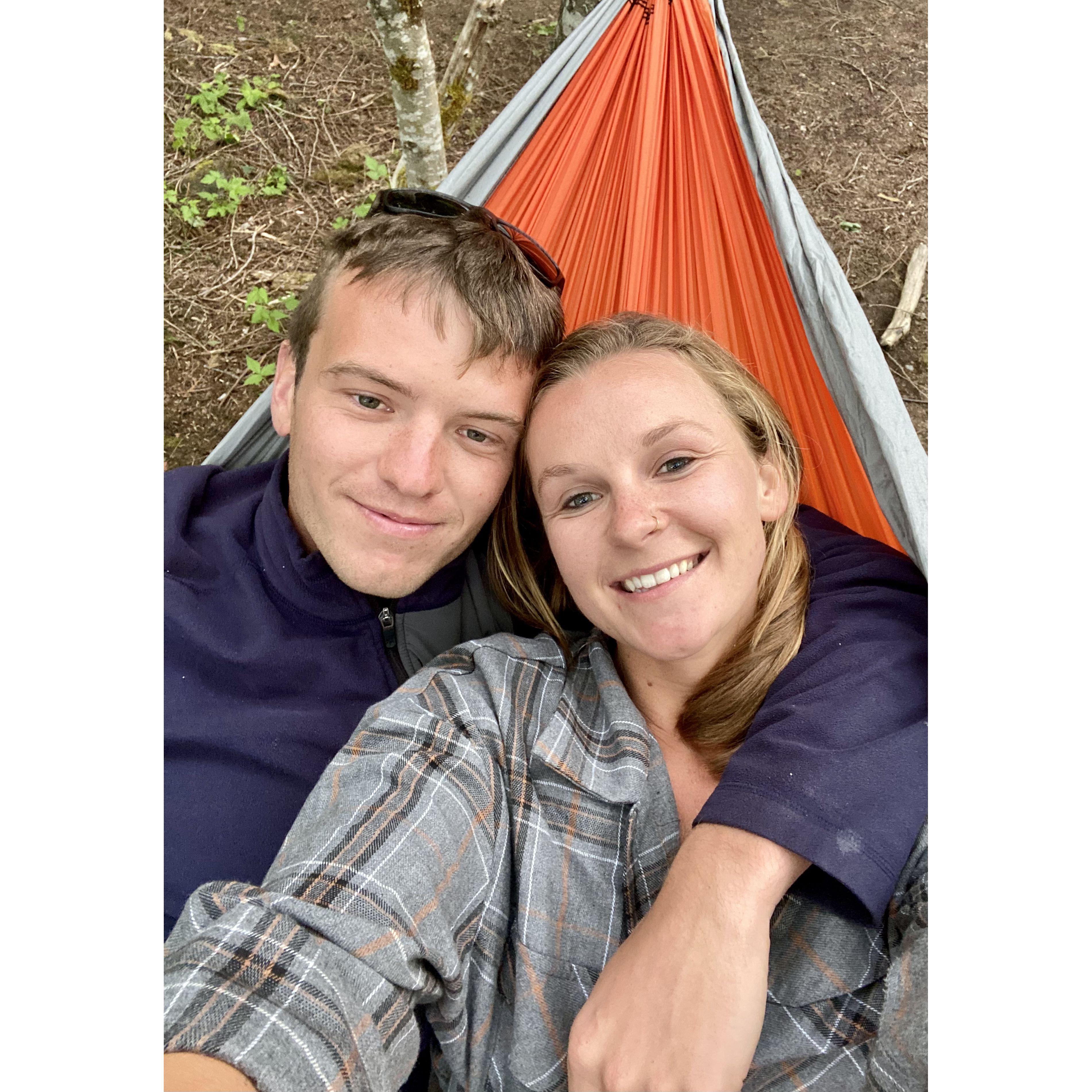 Our first trip just the 2 of us in Cascades National Park. The first time we knew this could really be something.