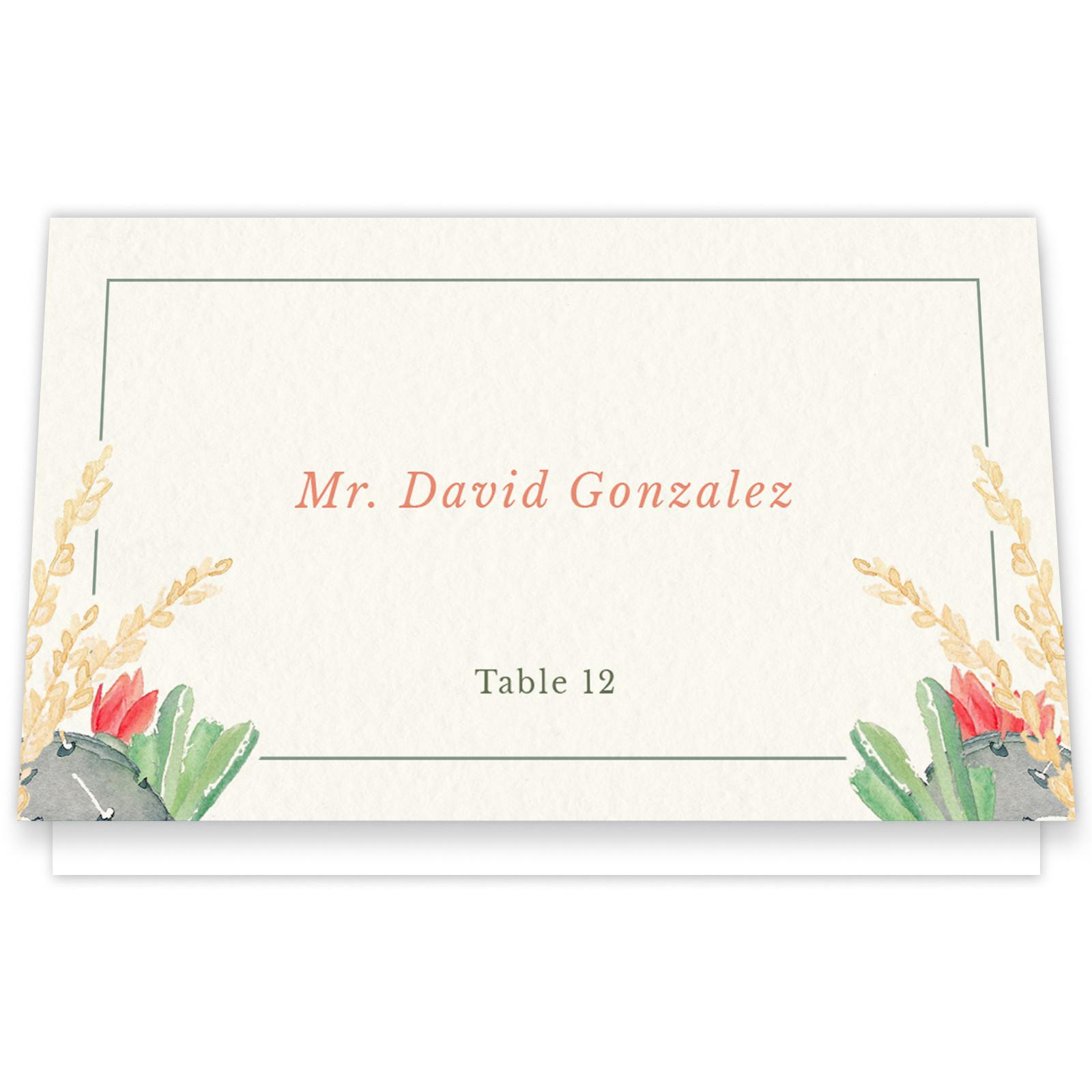 Affordable Place Cards | Hundreds of Templates & Samples