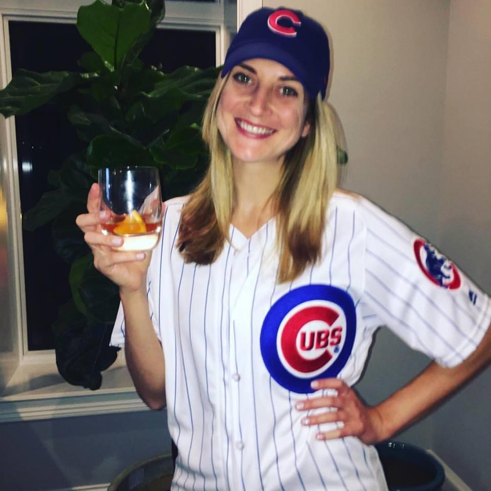 Cubs and an Old Fashioned. What could be better?