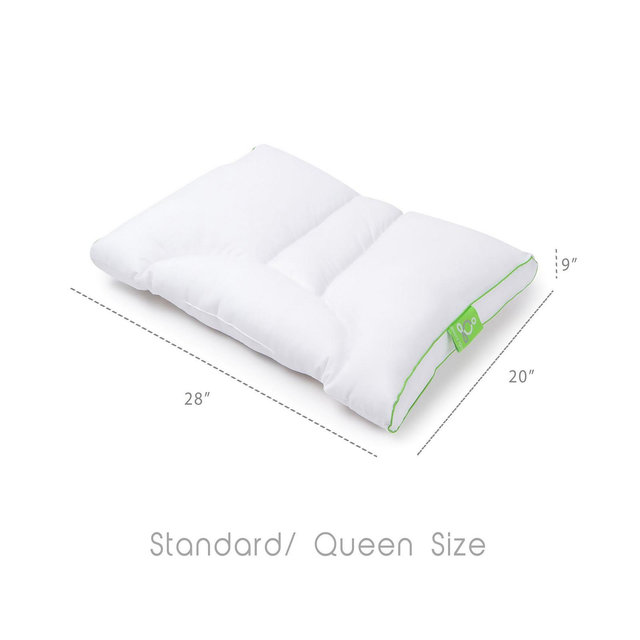 Rio Home Fashions Sleep Yoga Dual Sleep Neck Pillow