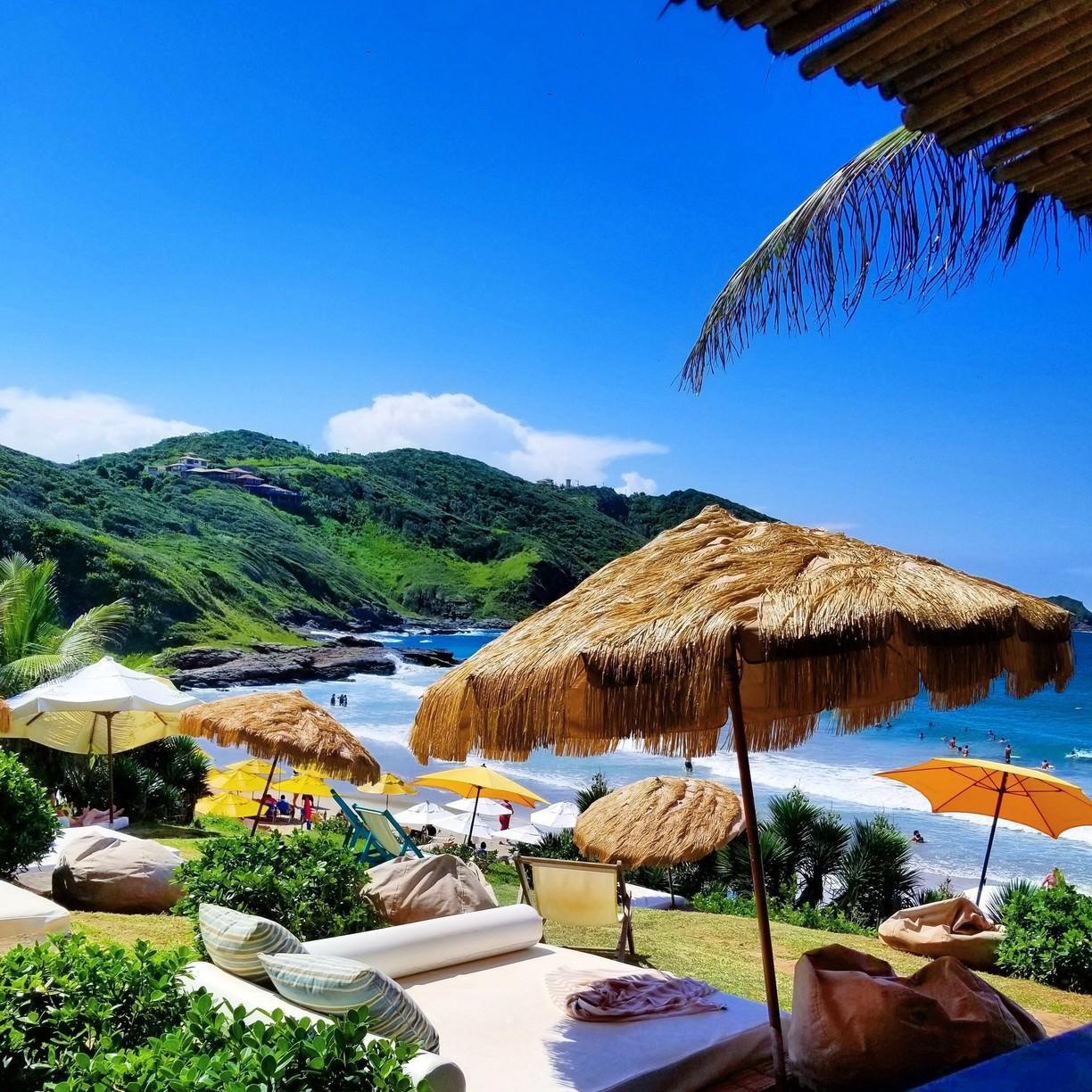Praia Brava beach.