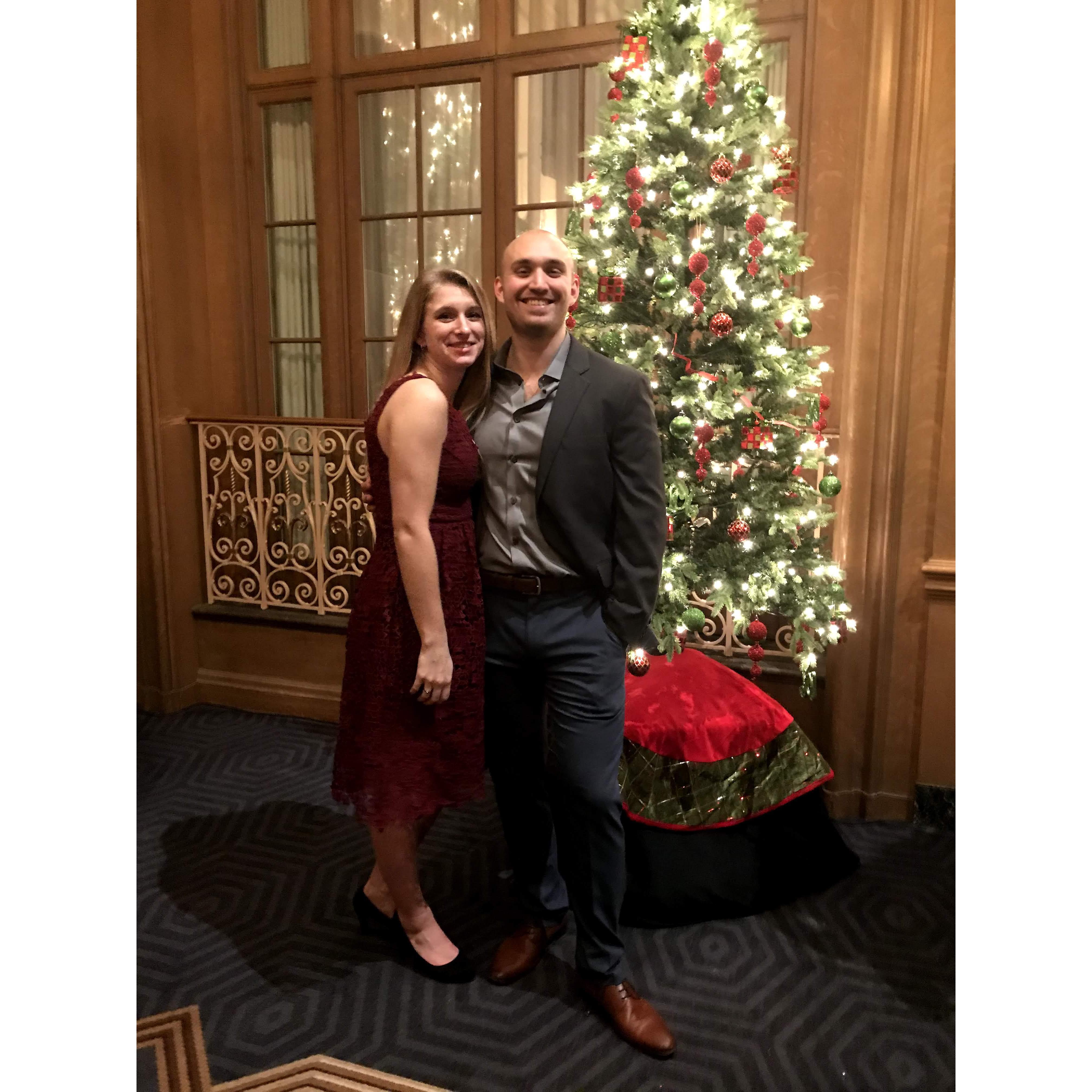 Nick and his dad drove back up from San Francisco, and Nick came to Mikayla's holiday party that same night. He was back in Seattle for good! December 2019