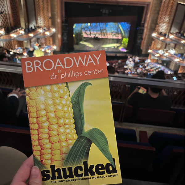 It’s…a…musical, a musical! (Tickets for a Broadway show at our performing arts center)