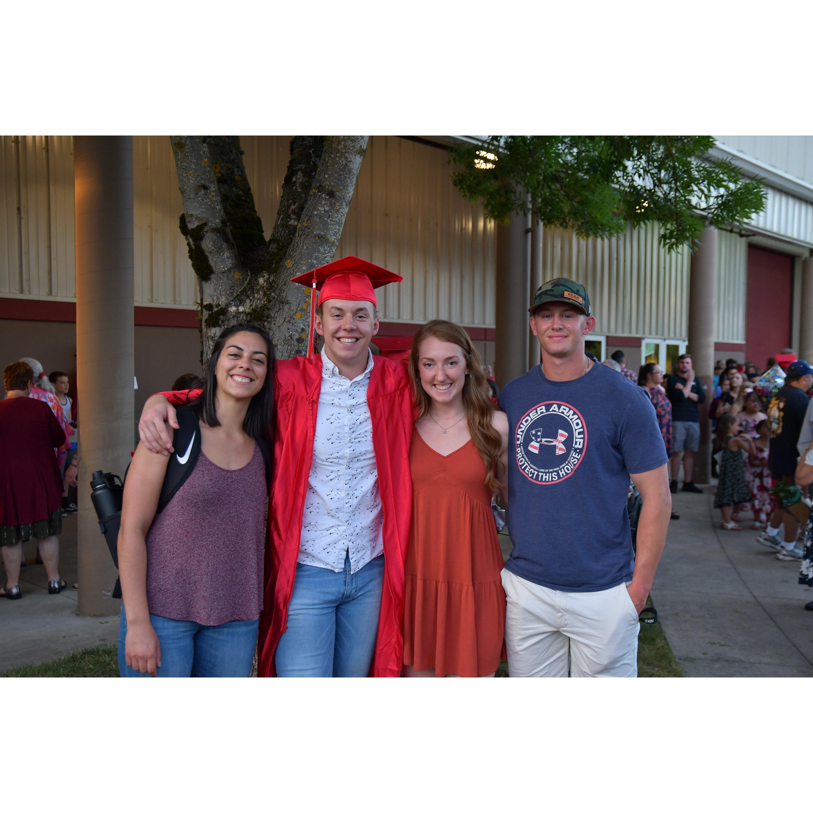 June 11, 2019. Weekend visit to Oregon to meet the Miller's and celebrate Kyle's graduation.
