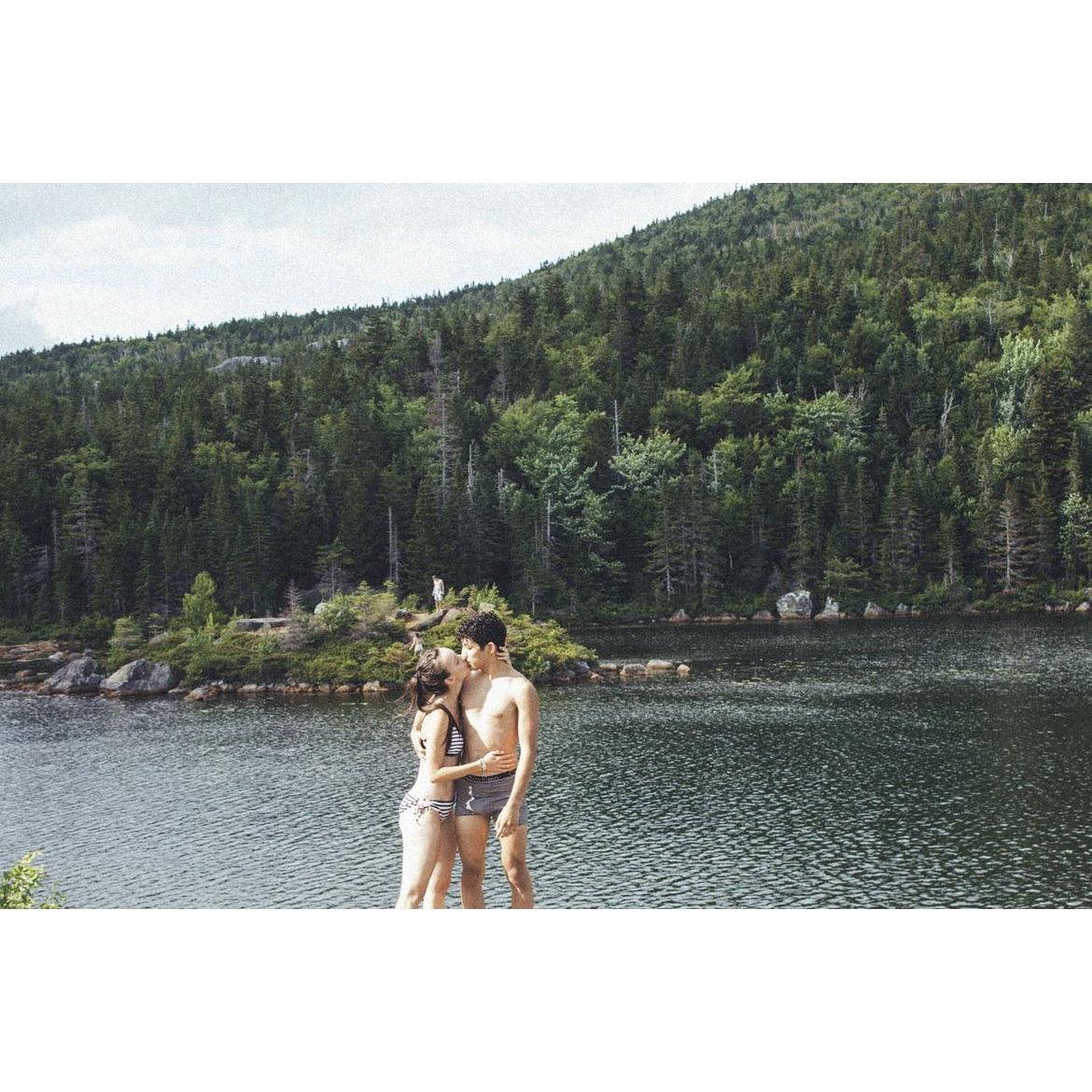 Swimming and eating wraps from Java Joe's at the top of Tumbledown is what we look forward to every summer.