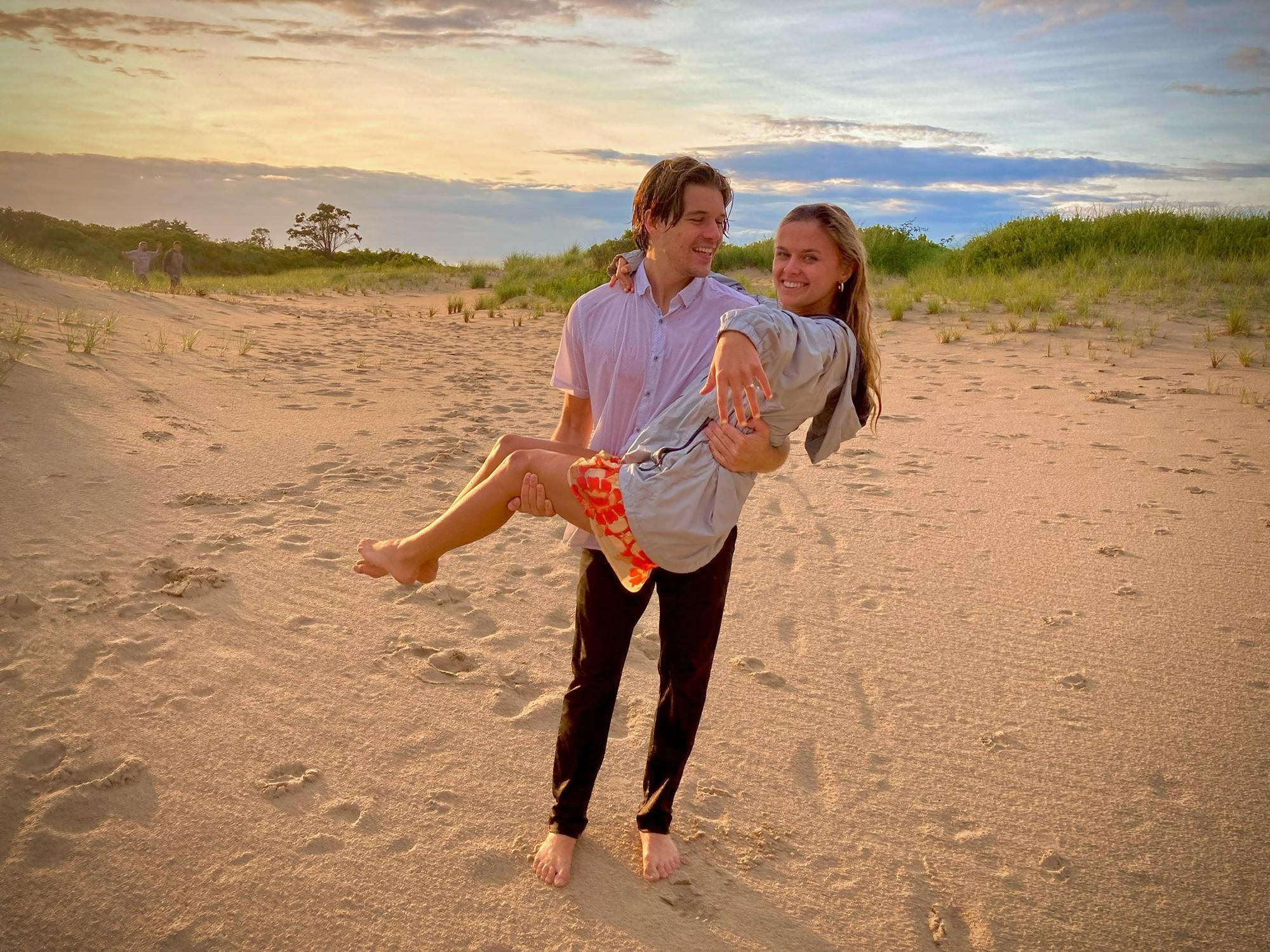 The day we got engaged!