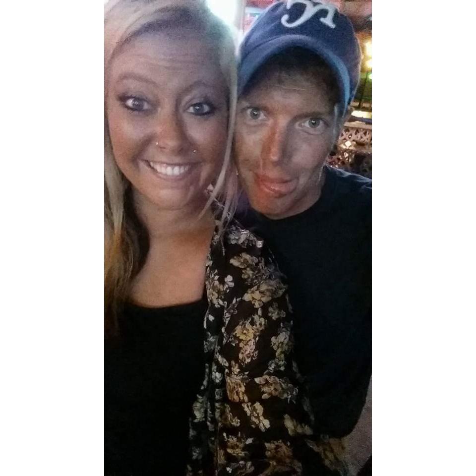 Our first photo together