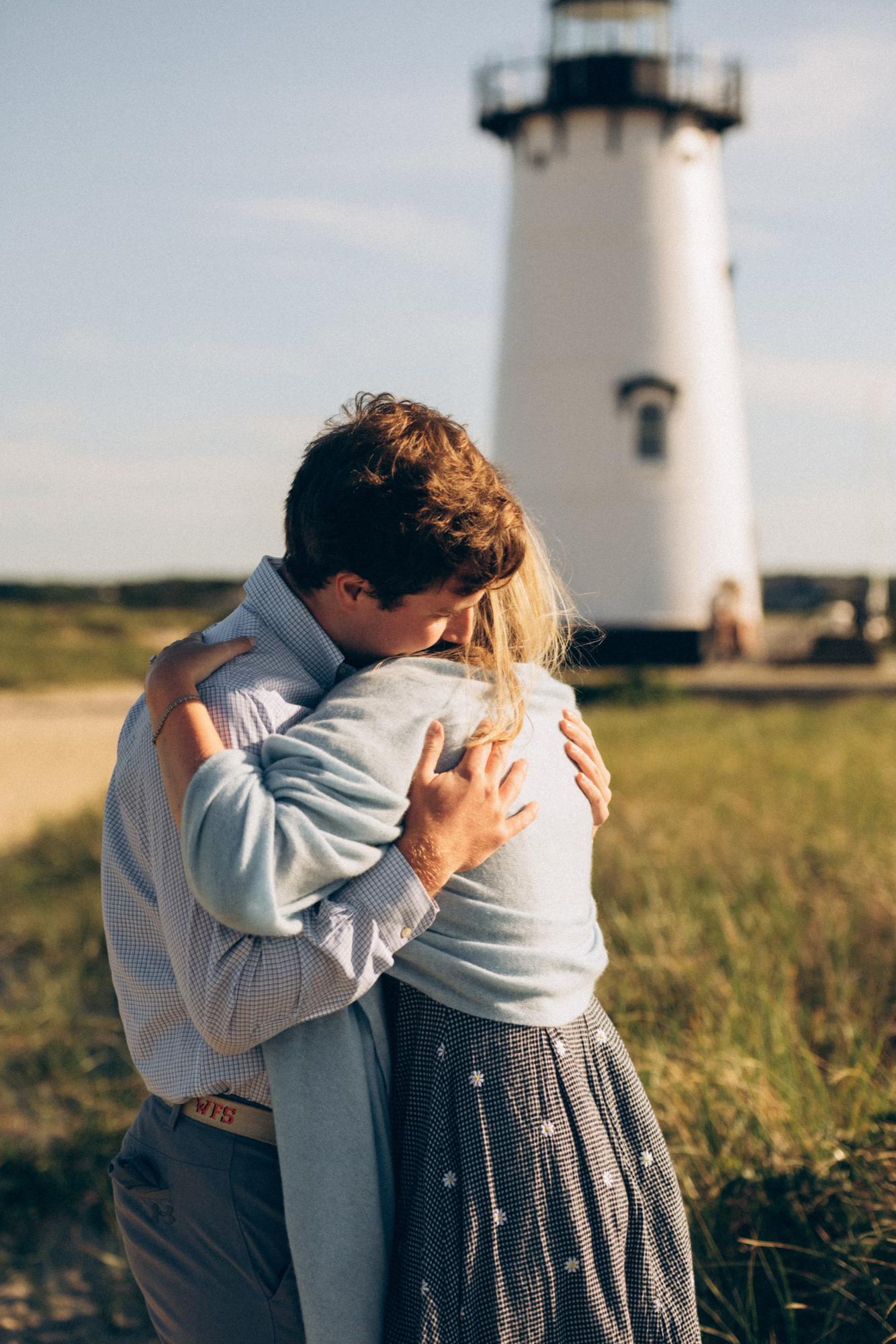 Happiest day at the Edgartown Lighthouse