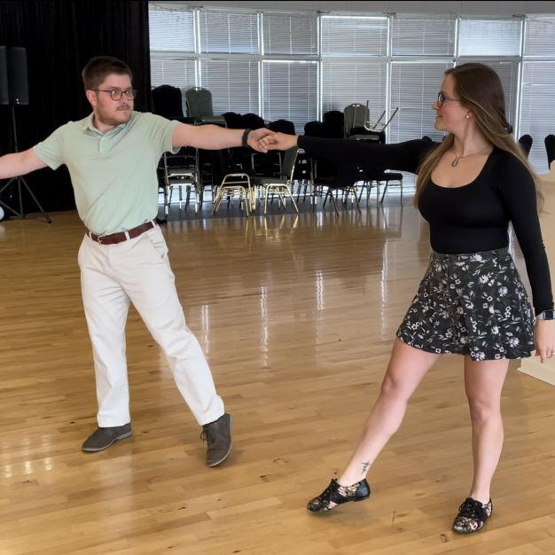 September 2024: Will and Nicole start taking dance classes together.