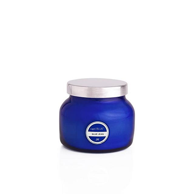 Capri Blue Petite Candle - 8 Oz - Blue Jean
