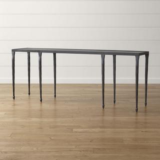 Silviano 84" Iron Console Table