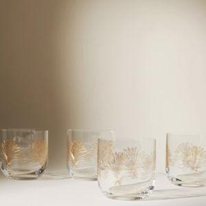 Remy Stemless Wine Glasses, Set of 4