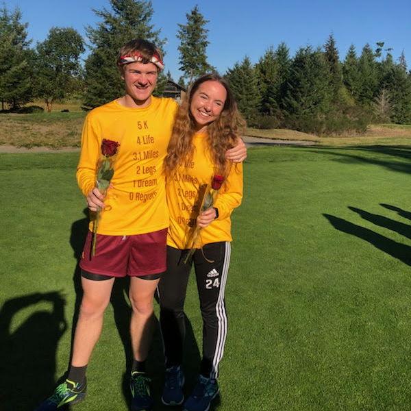 Running high school cross country together