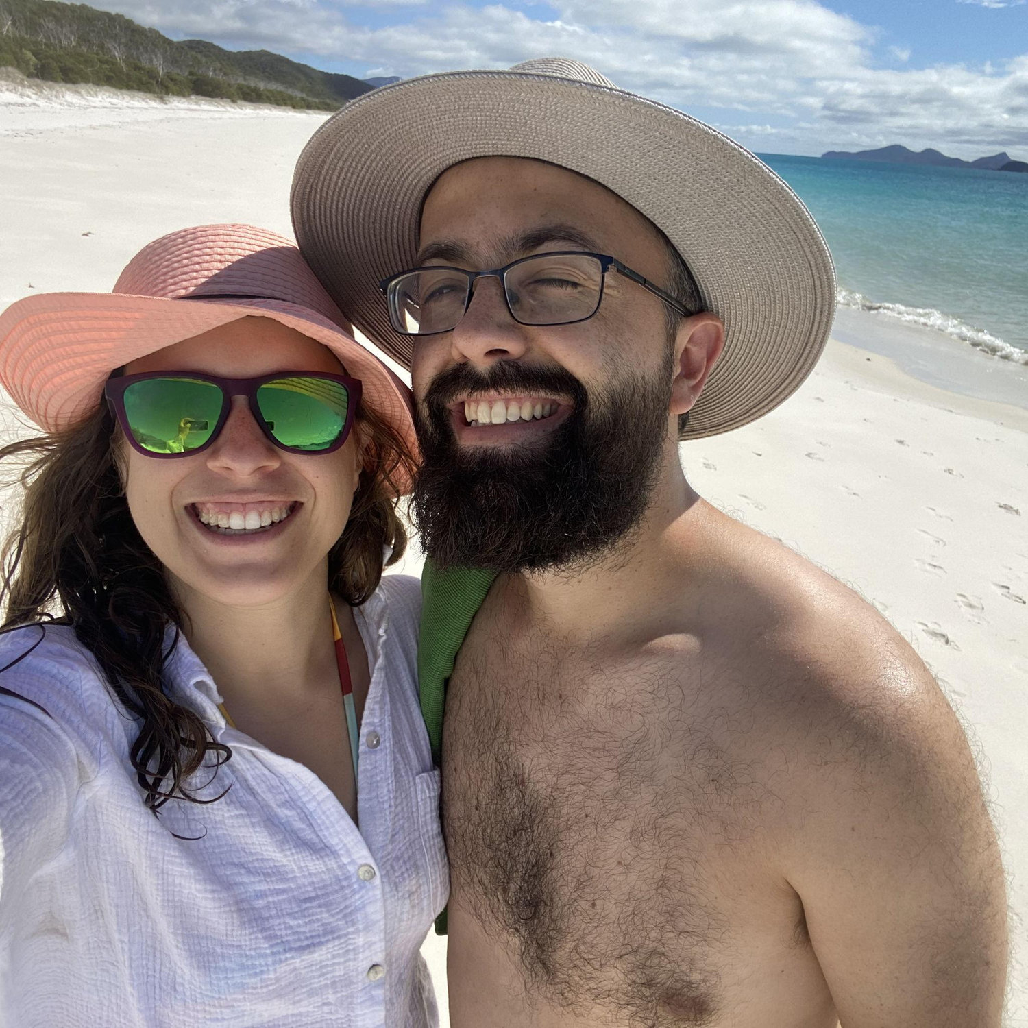 Whitehaven beach, one of the prettiest beaches in the world!