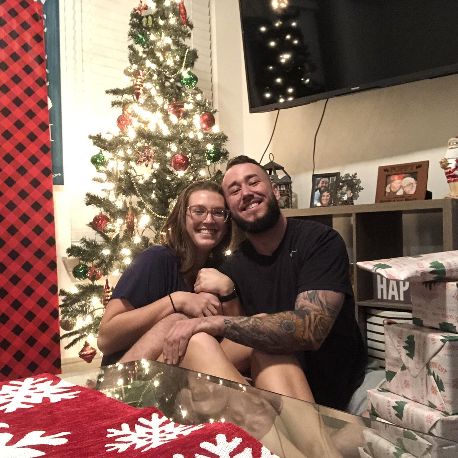 Our first Christmas in our apartment! December 2021