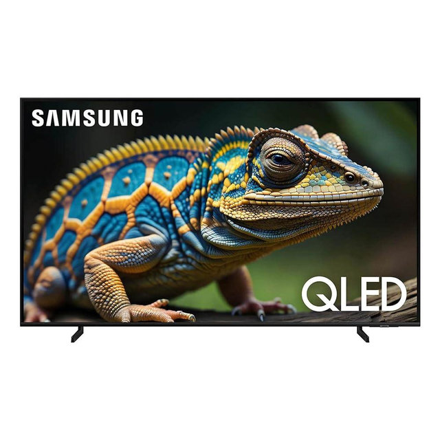 SAMSUNG 50-Inch Class QLED 4K Q60D Series Quantum HDR Smart TV w/Object Tracking Sound Lite, Motion Xcelerator, Slim Design, Gaming Hub, Alexa Built-in (QN50Q60D, 2024 Model)