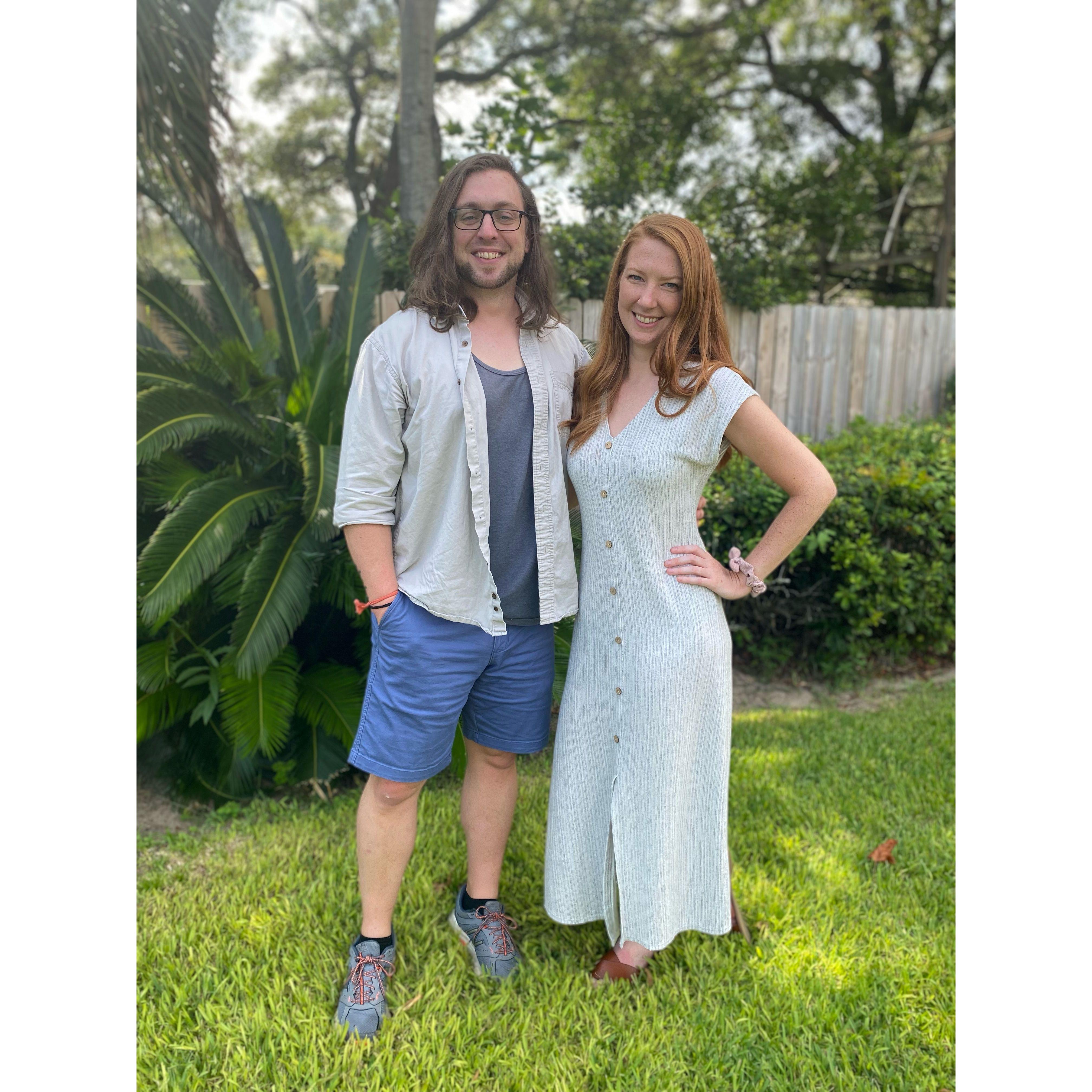 One of the first pictures ever taken of us as a couple!