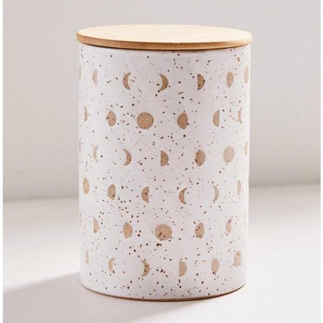 Moon Ceramic Canister