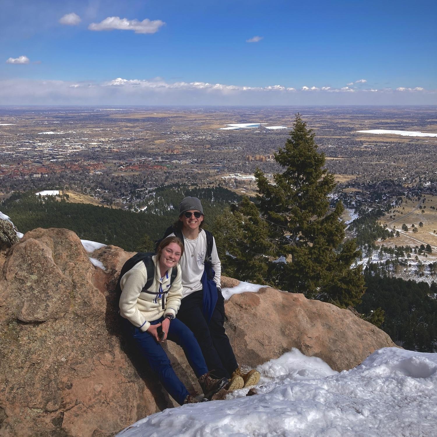Boulder, CO, spring break 2022.