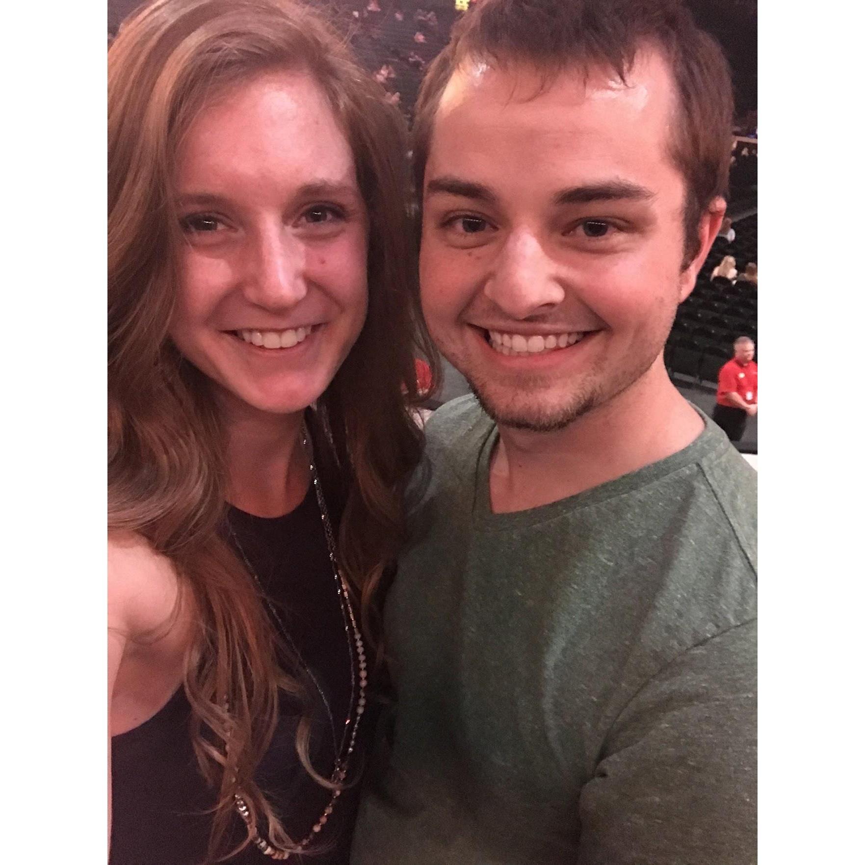Ed Sheeran concert in Minneapolis, July 2017
