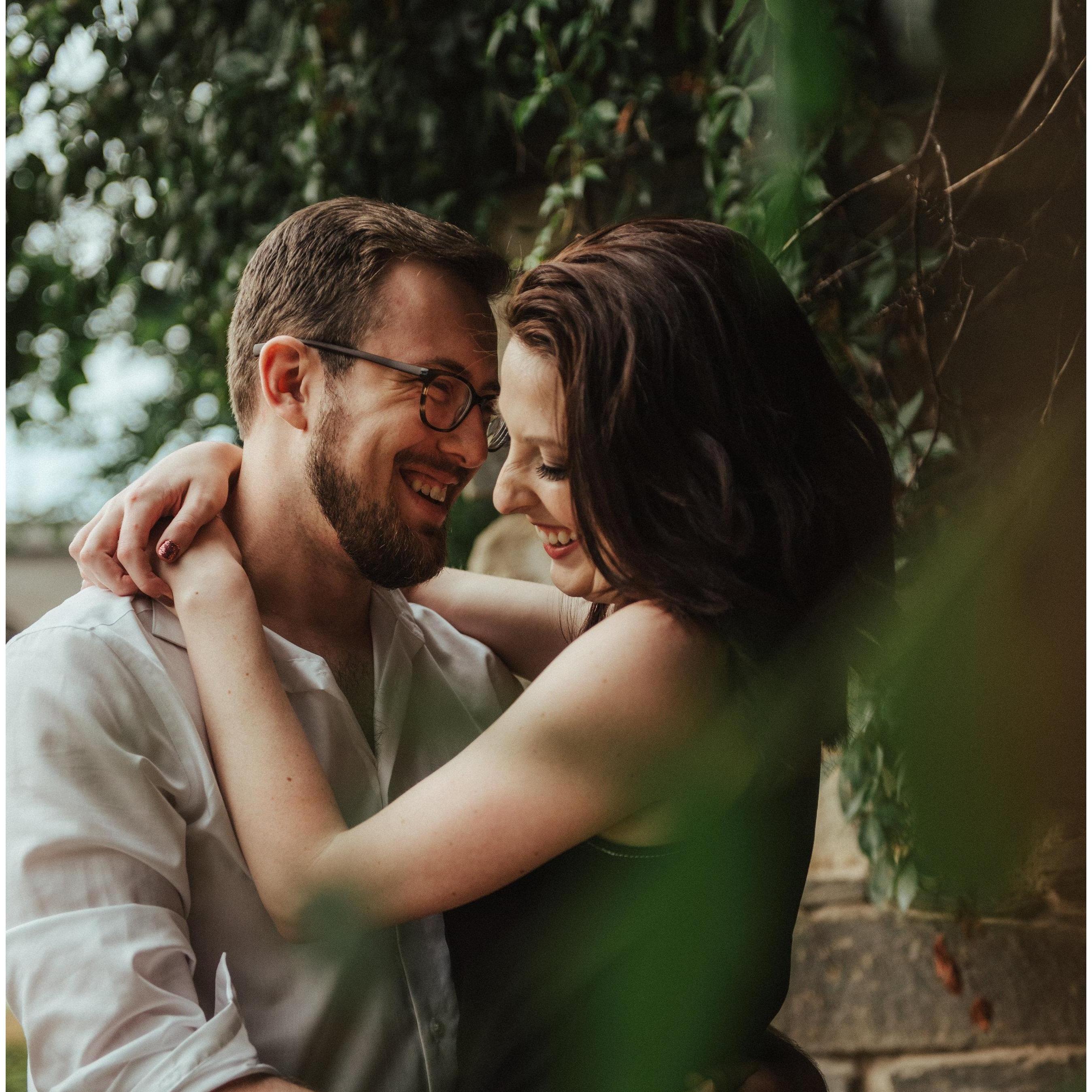 Engagement pics in Georgetown