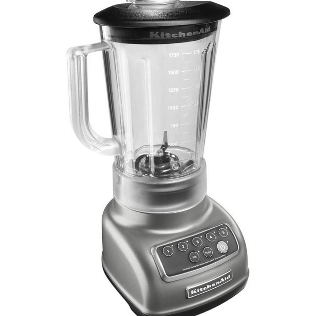 KitchenAid KSB1570SL 5-Speed Blender with 56-Ounce BPA-Free Pitcher - Silver