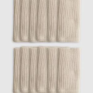 Organic Airy Gauze Napkins (Set of 12) in Dune