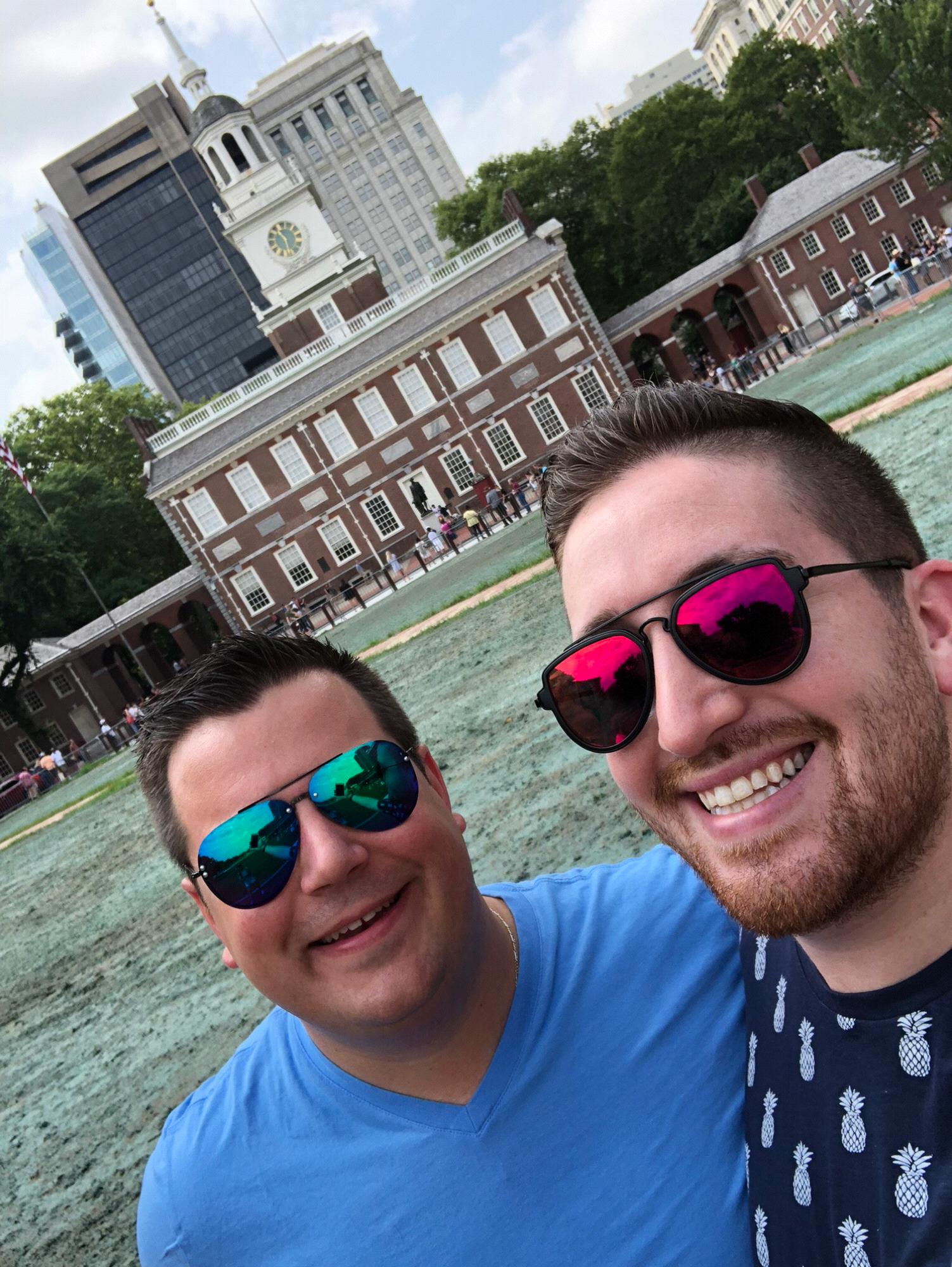 Repping the neighborhood!