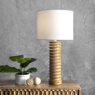 Canton Wood Table Lamp