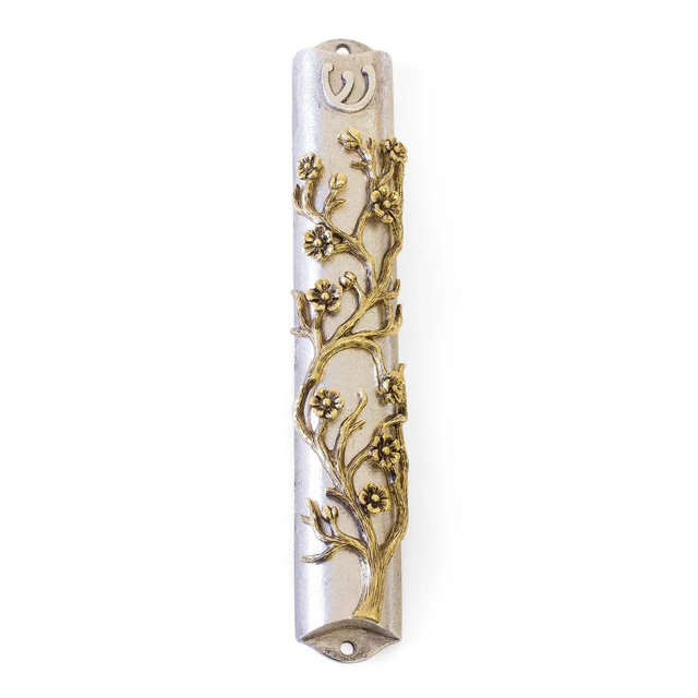 Flower Vines Mezuzah