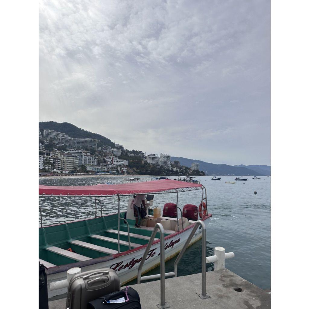The boat taxi!