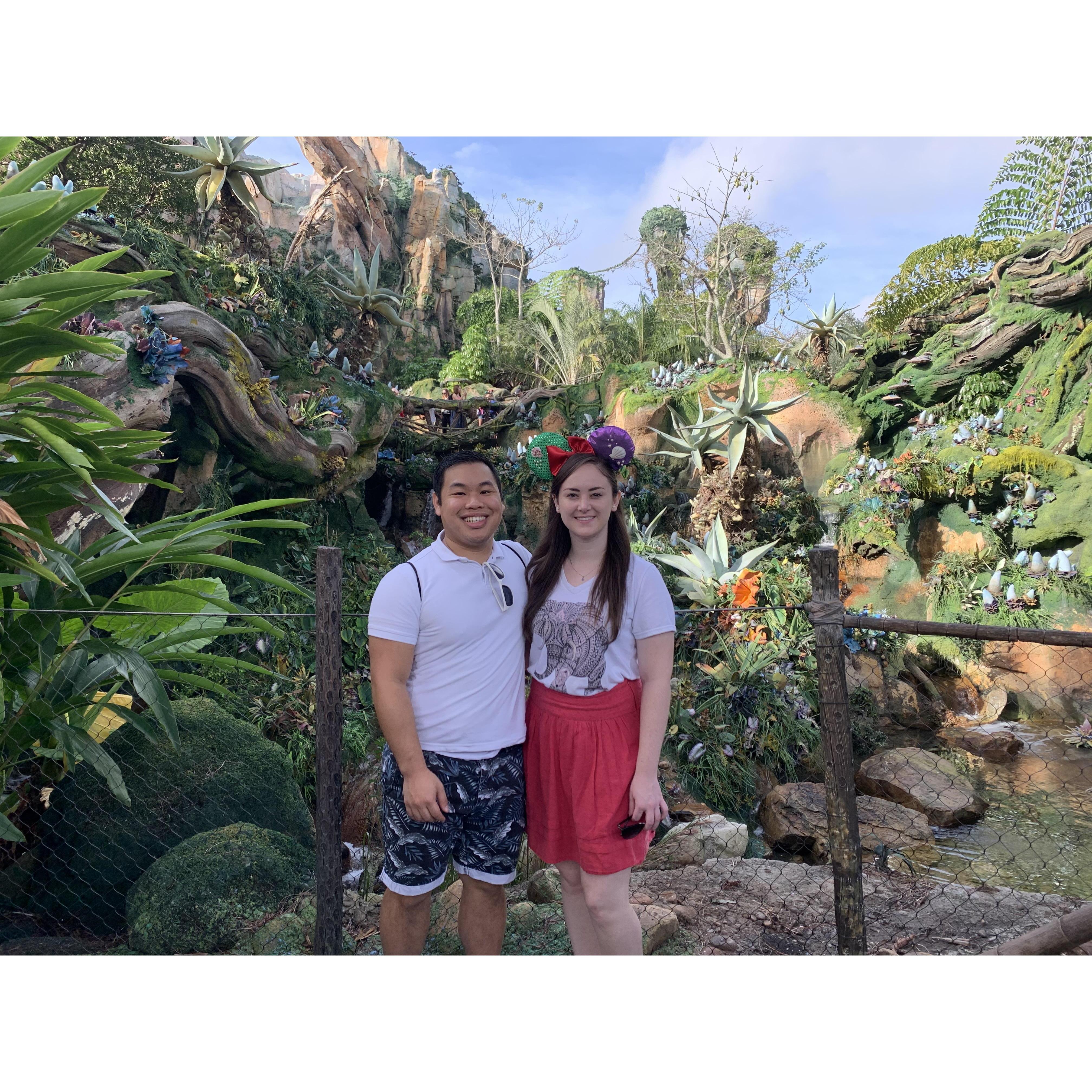 Enjoying Animal Kingdom in Walt Disney World