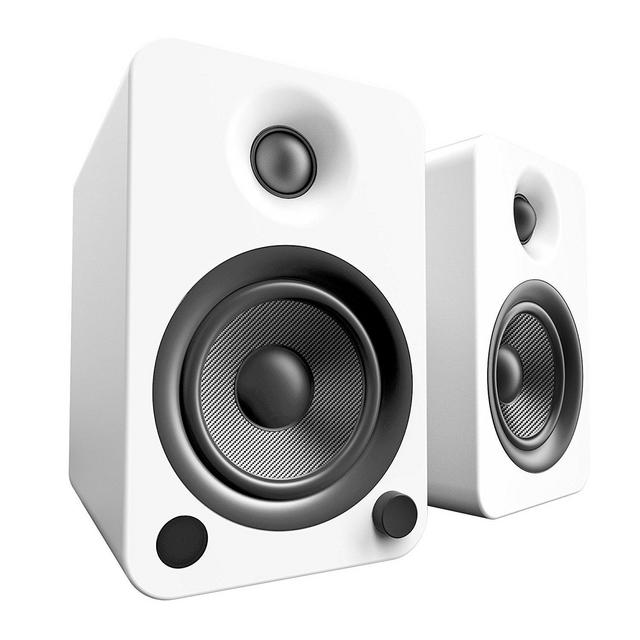 YU4 Powered Bookshelf Speakers - Matte White (YU4MW)