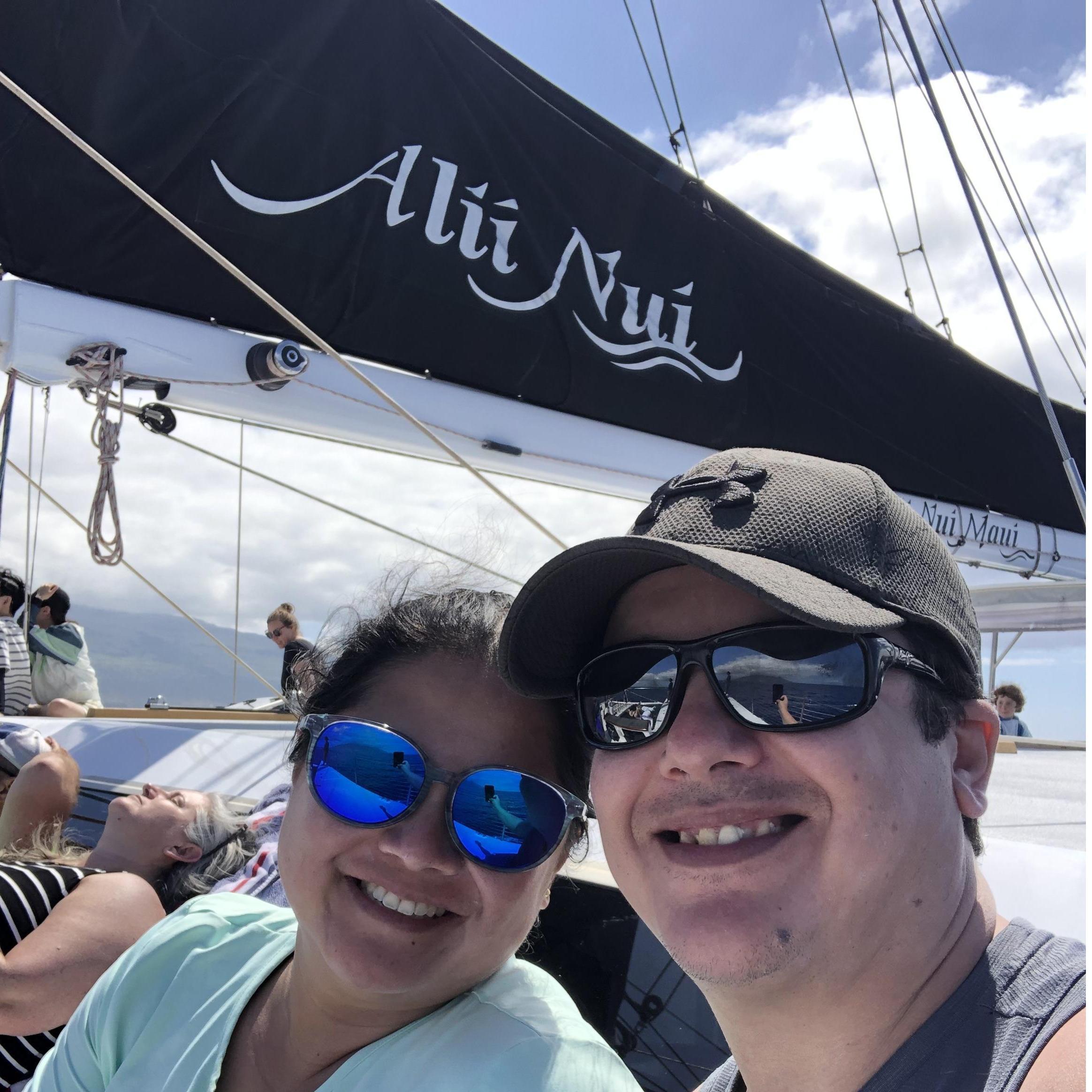 Our first real trip during the pandemic, Maui, Hawaii aboard the Alii Nui catamaran