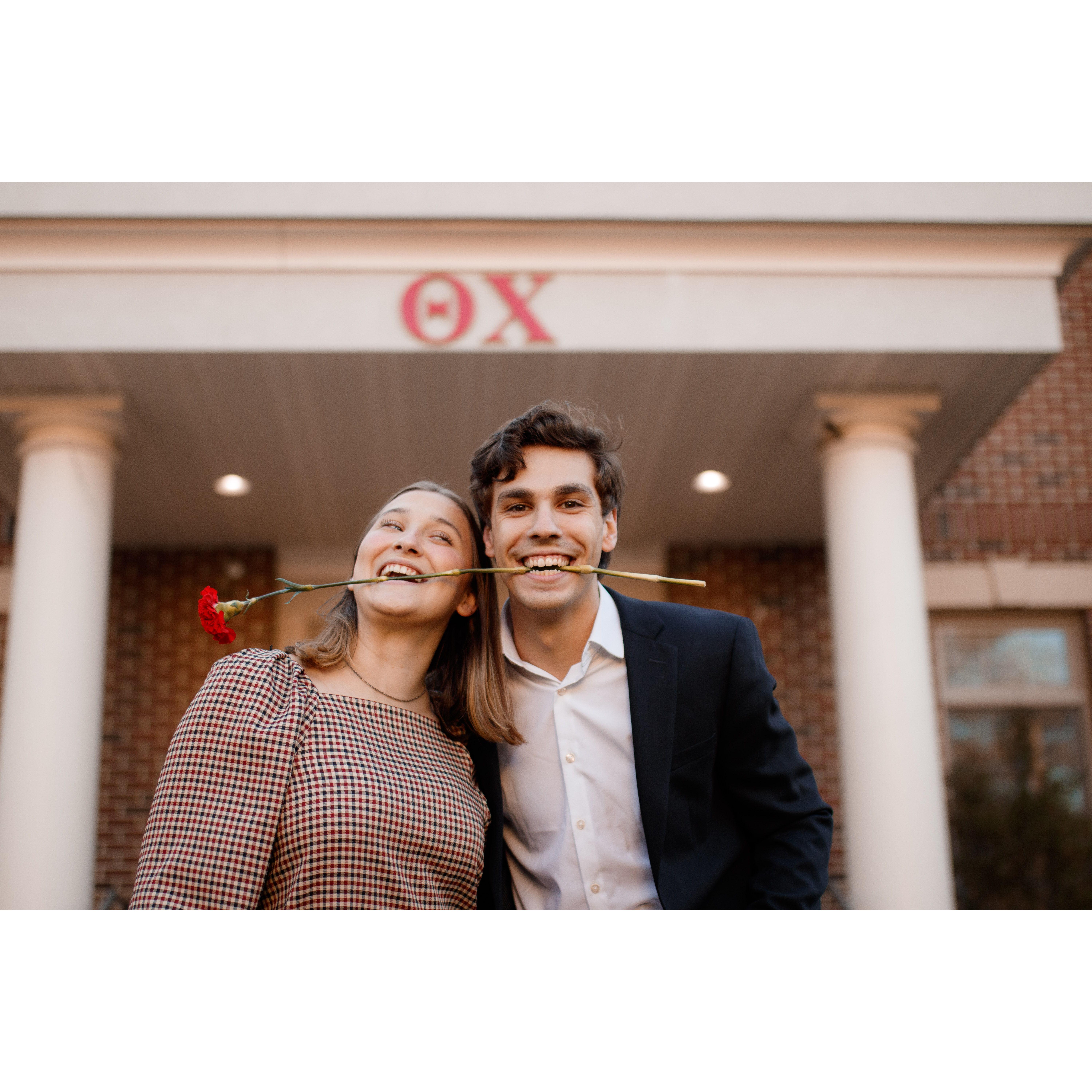 2021- Entering senior year of college together.