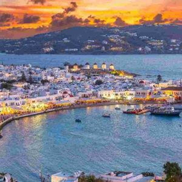 Dinner in Mykonos