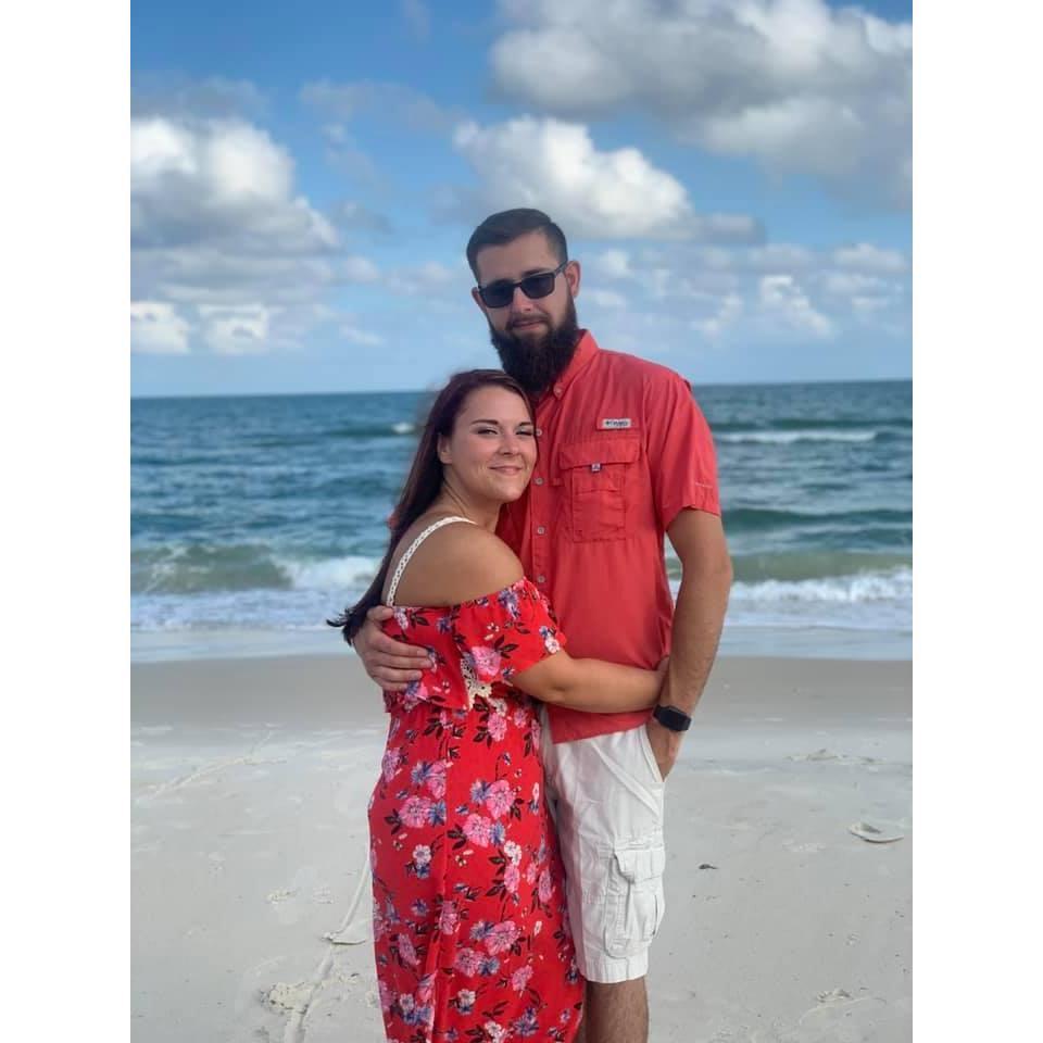 Our first beach trip with the Hafley family.