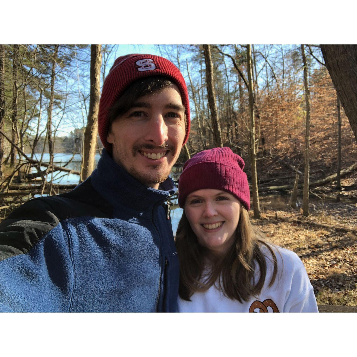 An early date at Piedmont Environmental Center ended with our first photo together. Our most recent trip there ended pretty well too!