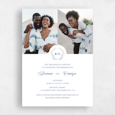 Elegant Wedding Invitation - Eleanora Multiphoto