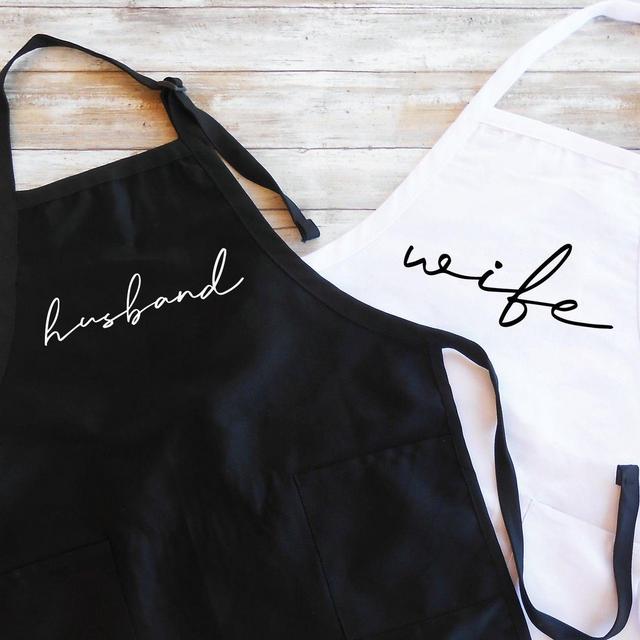 Husband and Wife Aprons, Husband and Wife...