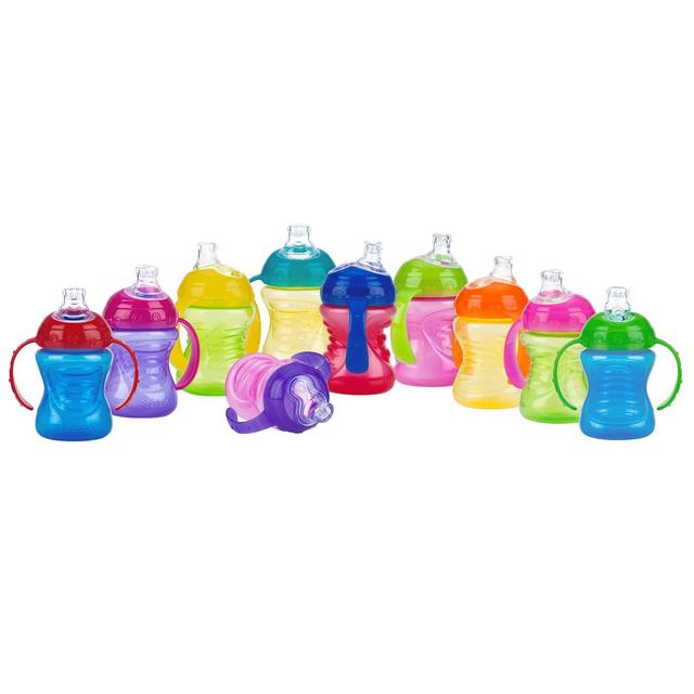 Nuby Bin Cup Super Spout Trainer- 8oz